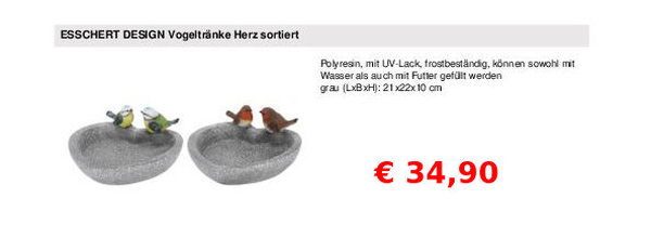 Vogeltränke