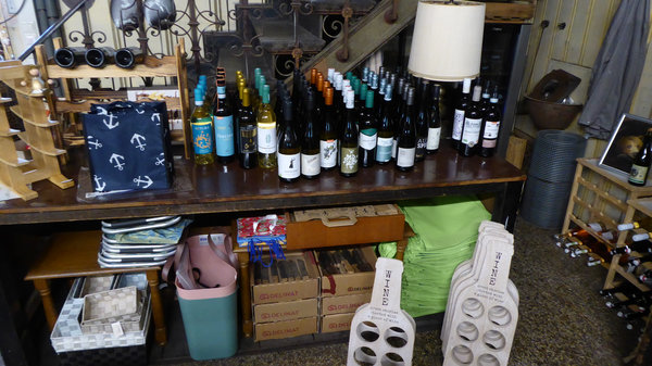 Bioweine, Flaschenträger, Einkaufskörbe...