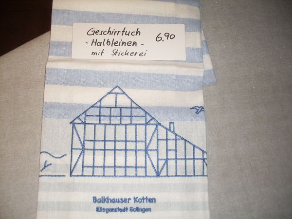 Geschirrtücher mit Balkhauser-Kotten